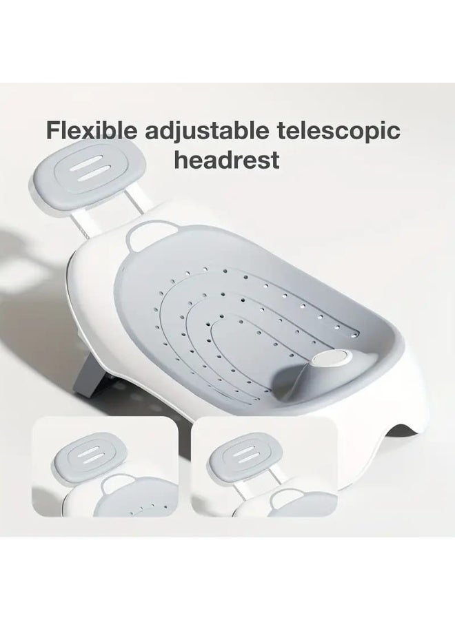 كرسي استحمام سيليكون للأطفال قابل للطي - Image 4